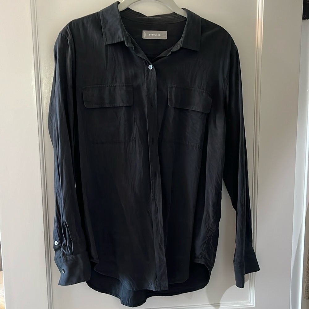 Everlane Silk Buttondown Shirt